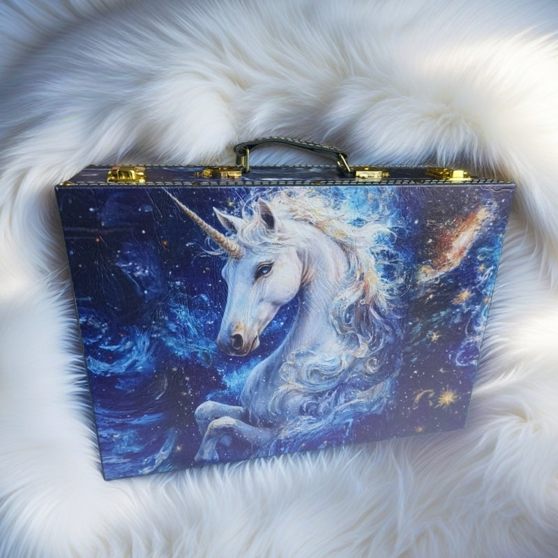 Unicorn suitcase