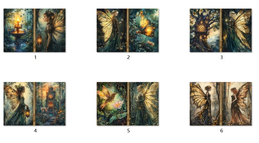 B164-B173 background paper B164 6pcs (A5 size)