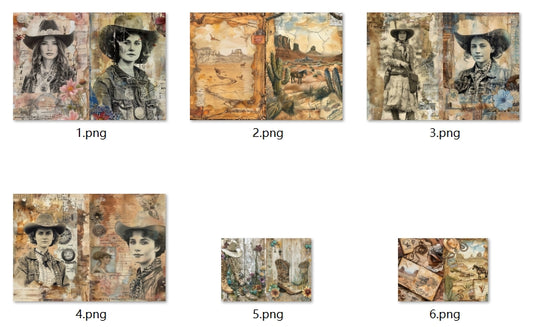 B324-B333 background paper B324 6pcs (A5 size)