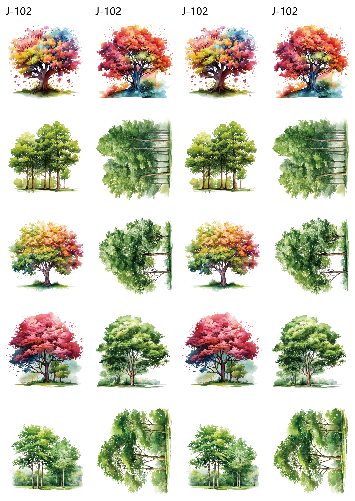 A102 embossed sticker