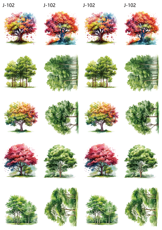 A102 embossed sticker