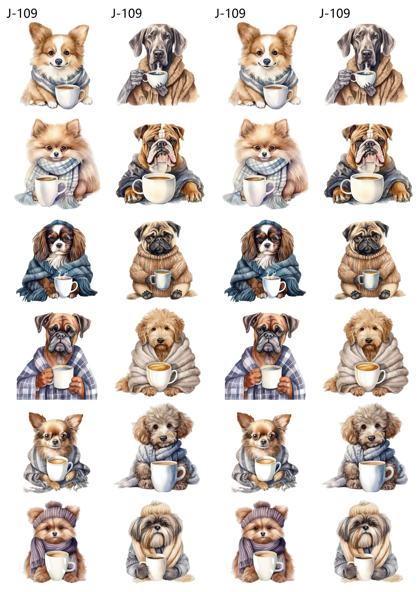 A109 embossed sticker