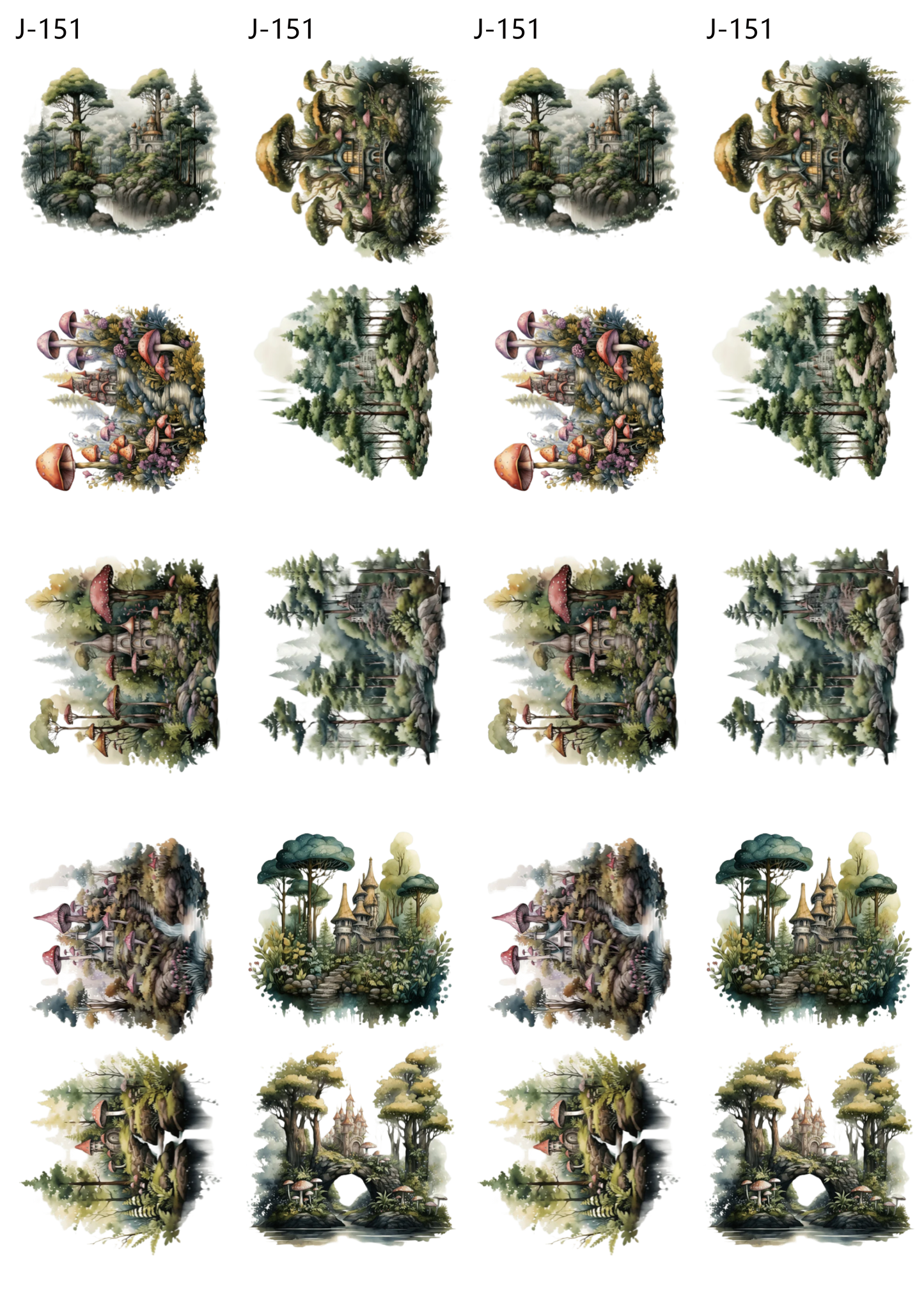 A151 embossed sticker