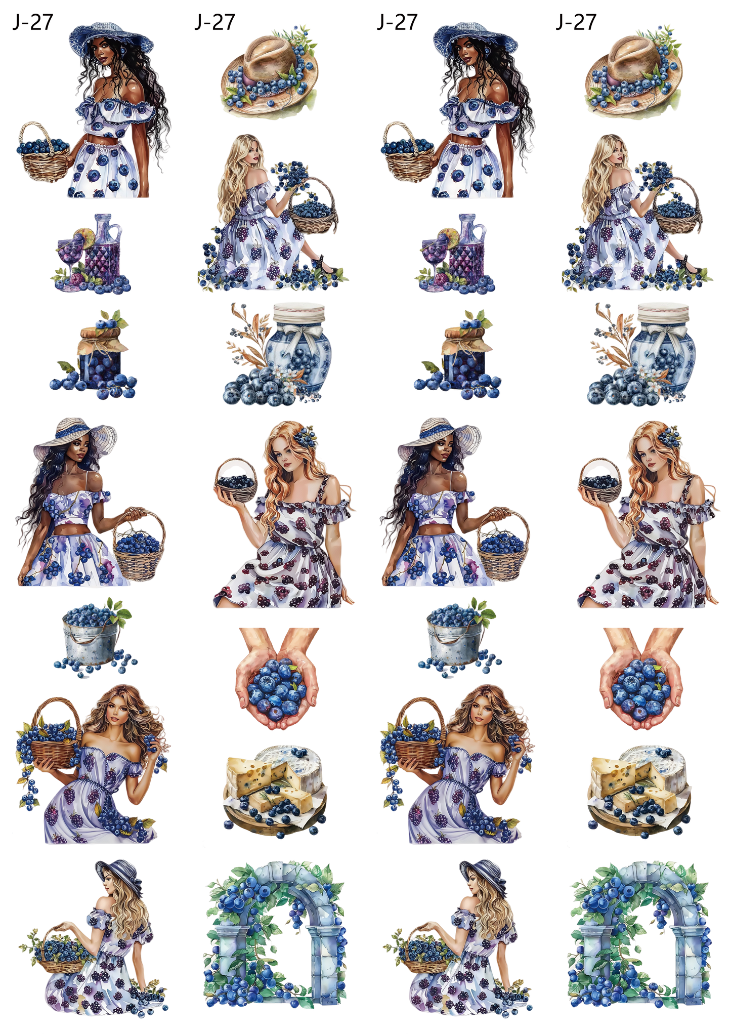 A27 embossed sticker