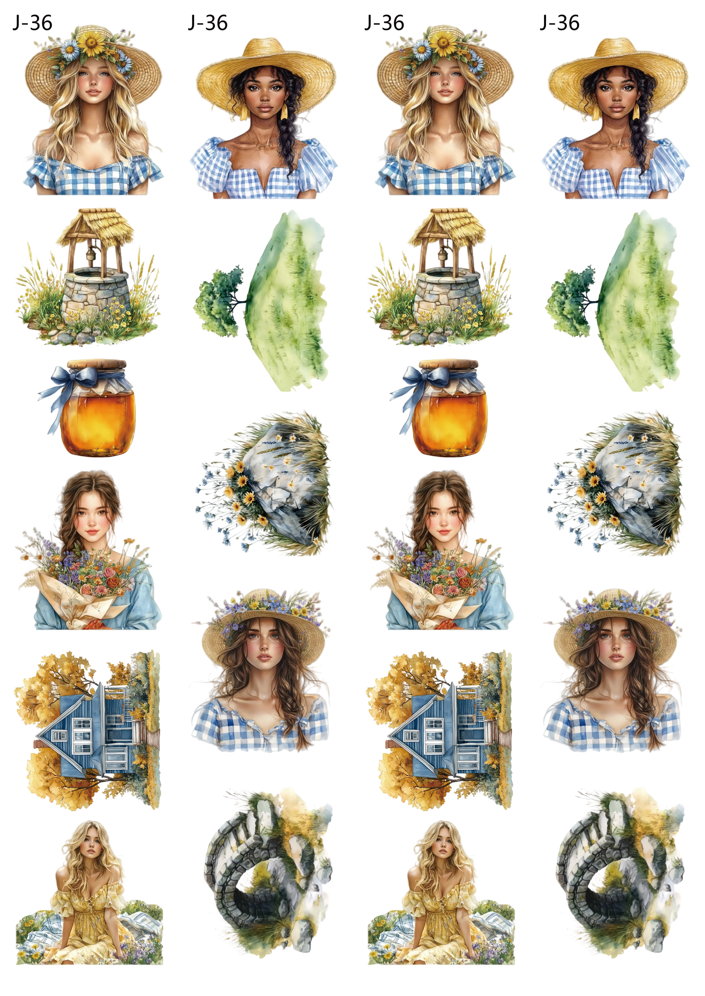 A36 embossed sticker