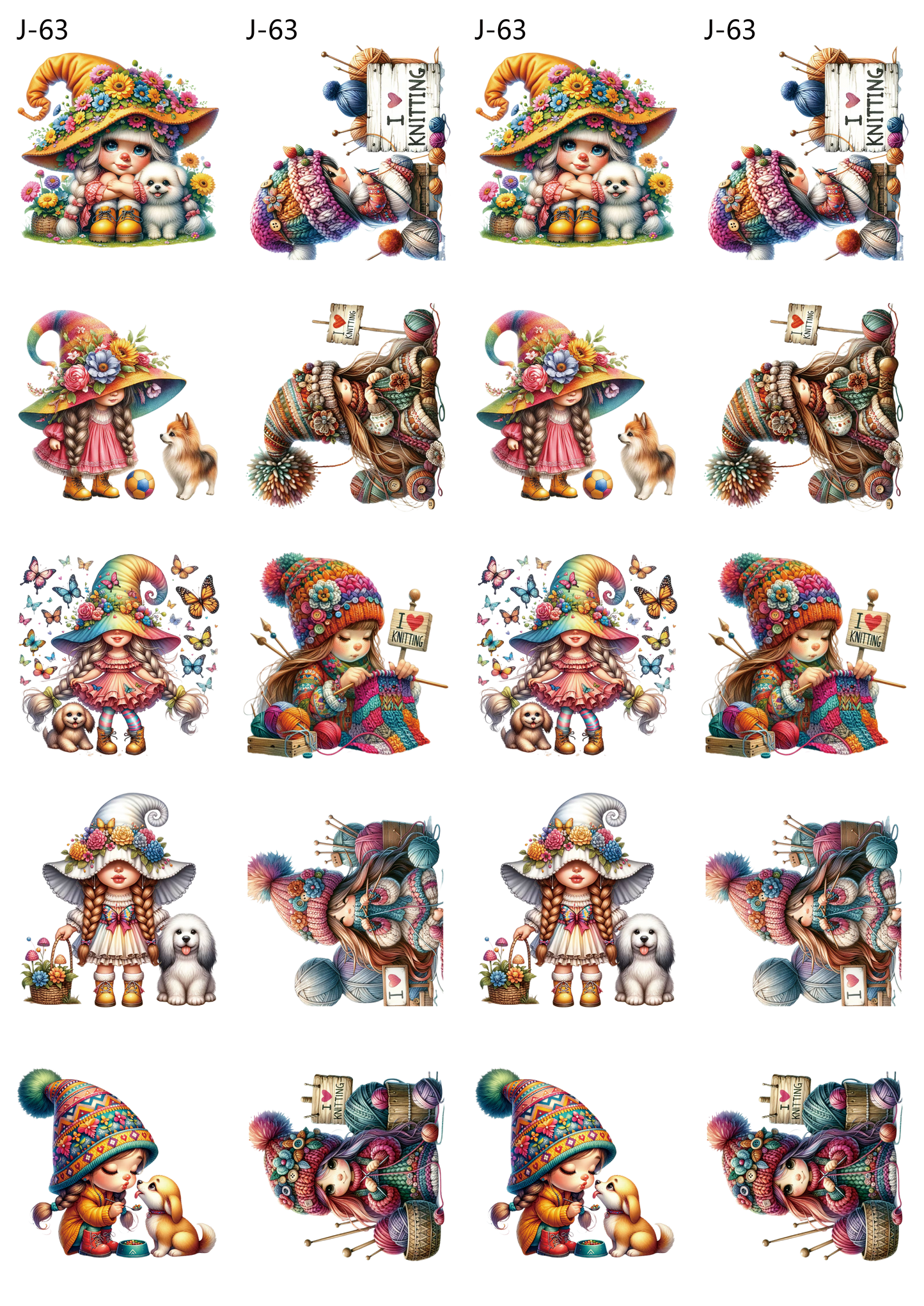 A63 embossed sticker