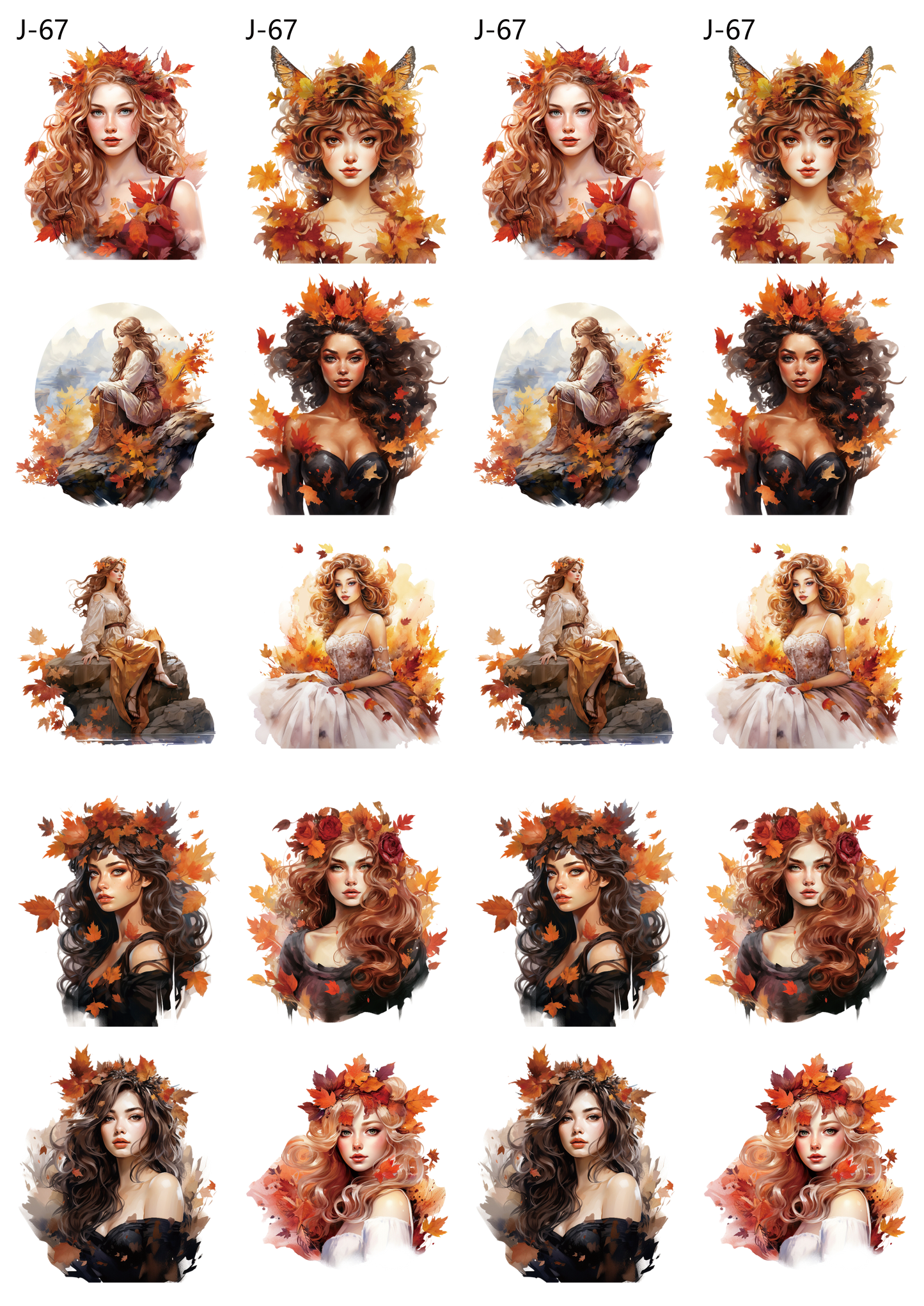 A67 embossed sticker