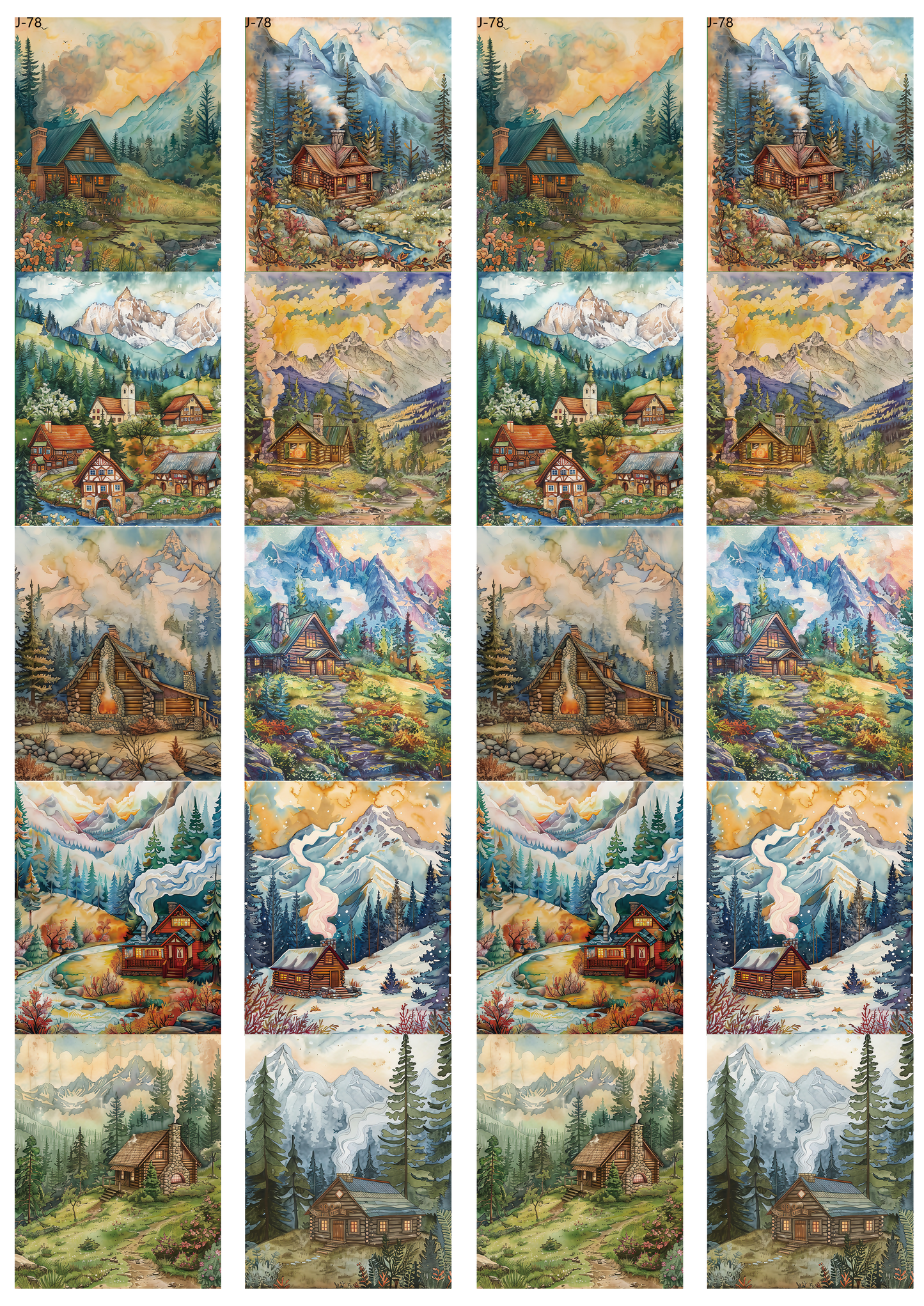 A78 embossed sticker