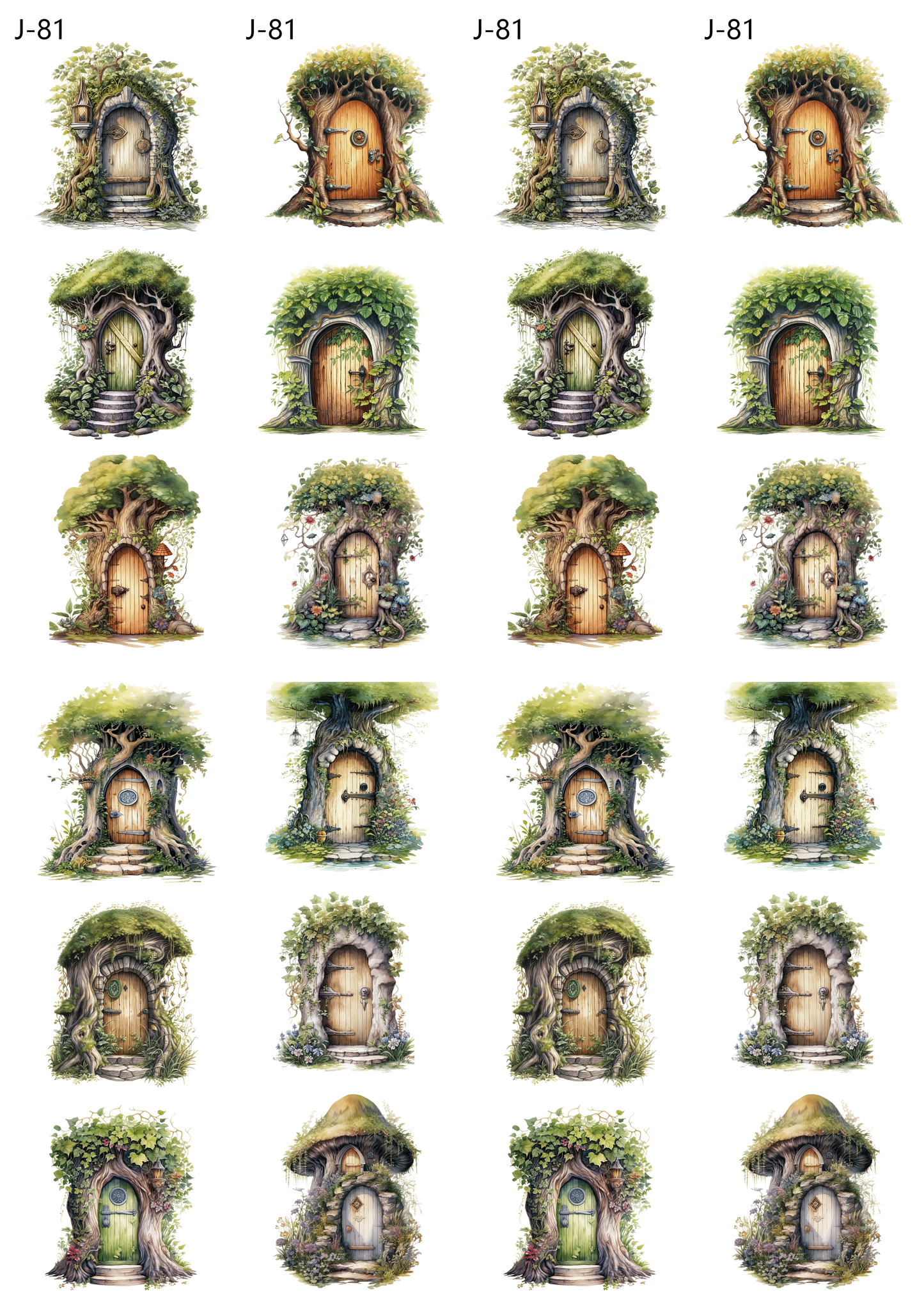 A81 embossed sticker