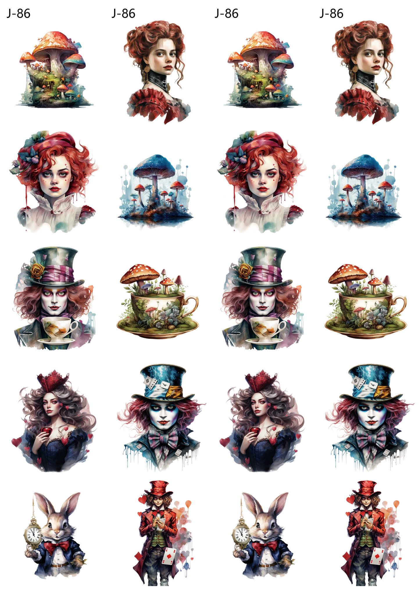 A86 embossed sticker