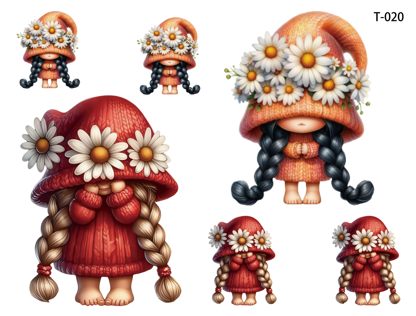 T011-T020 3D pre-cut embossed sticker 1pcs(4.92*3.74 inch) T-020