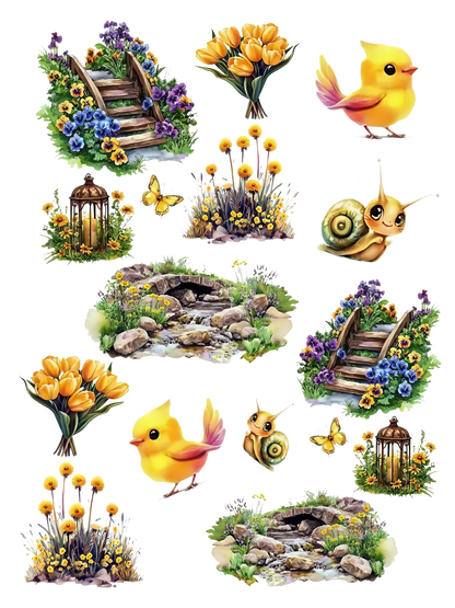 embossed sticker book 1