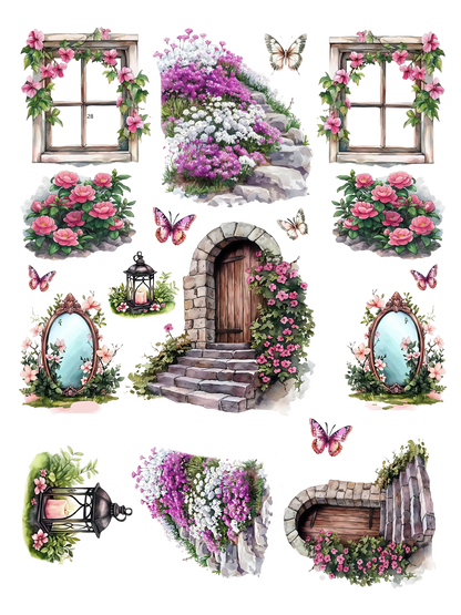 embossed sticker book 1