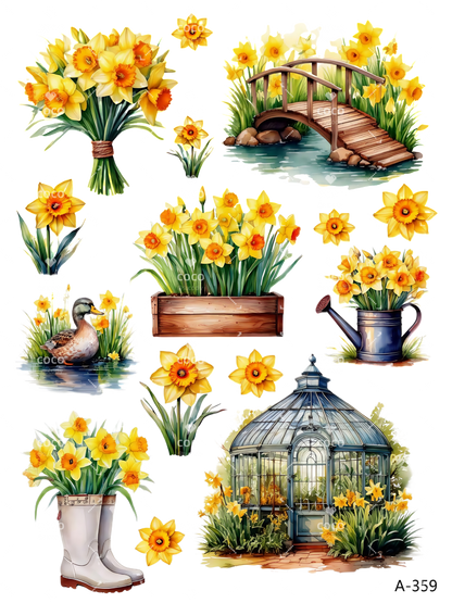 A358-A359 embossed sticker