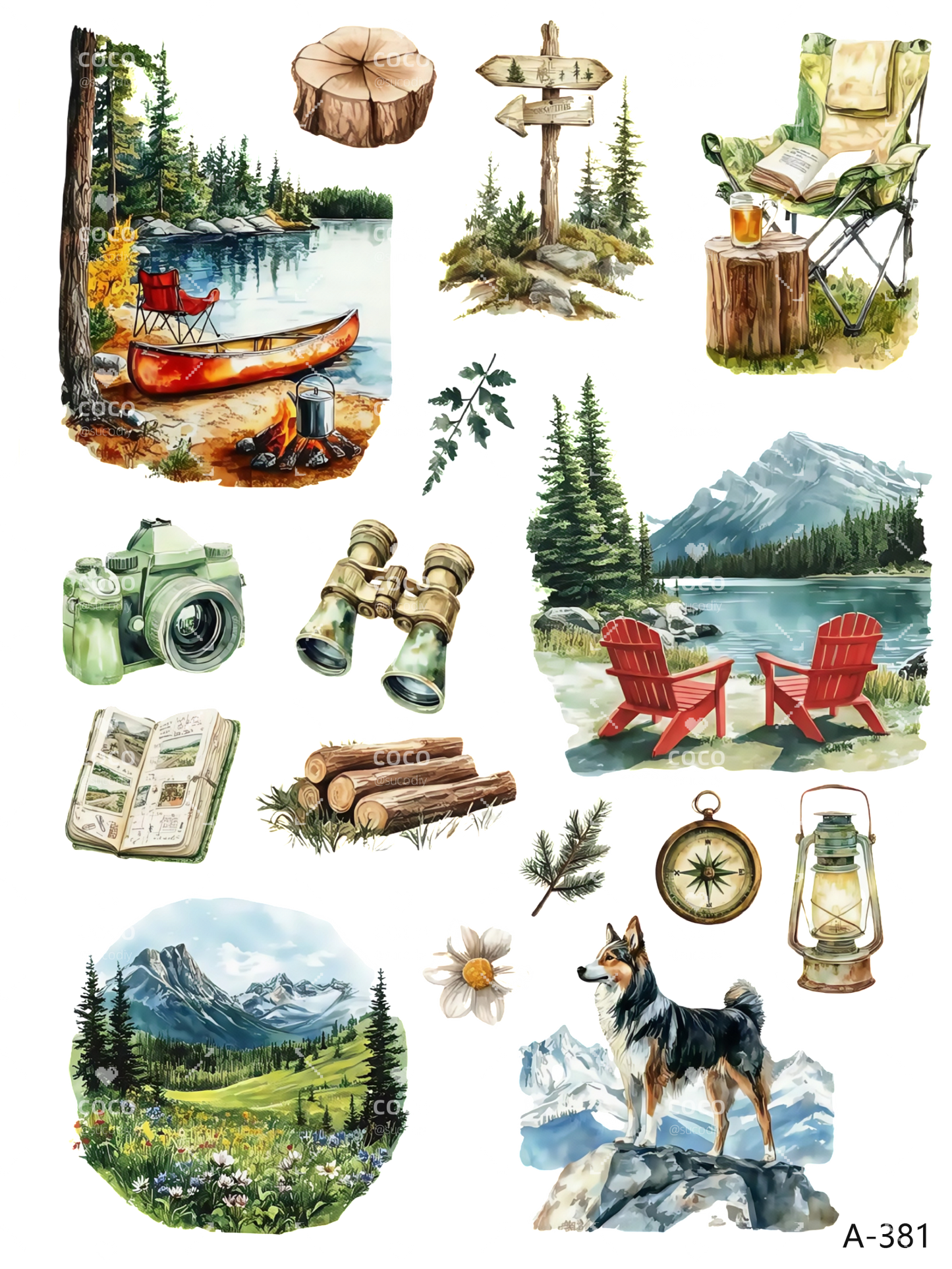 A378-A381 embossed sticker A381 embossed sticker