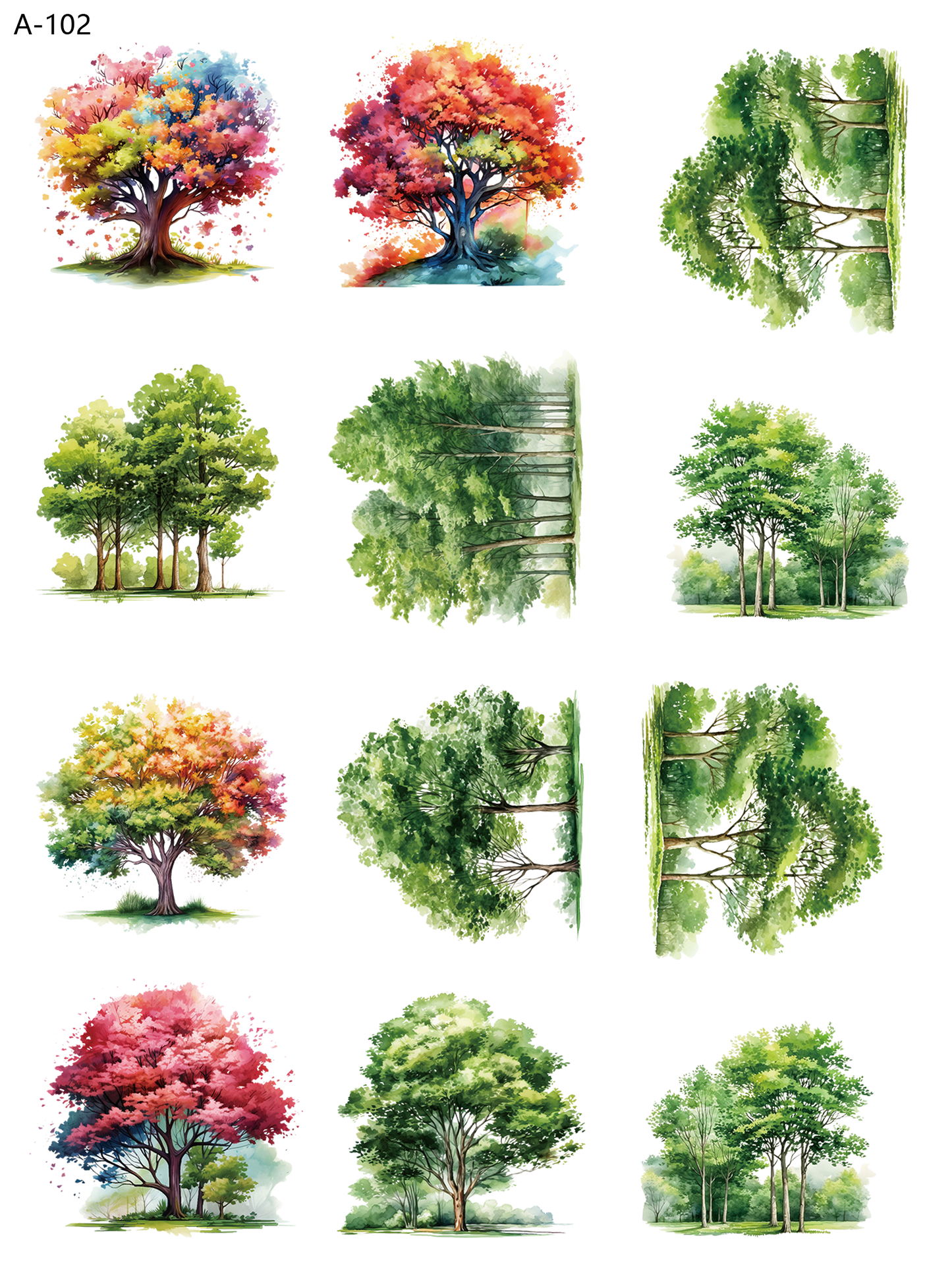 A102 embossed sticker A102 pre-cut embossed sticker (5.91*7.87 inch)