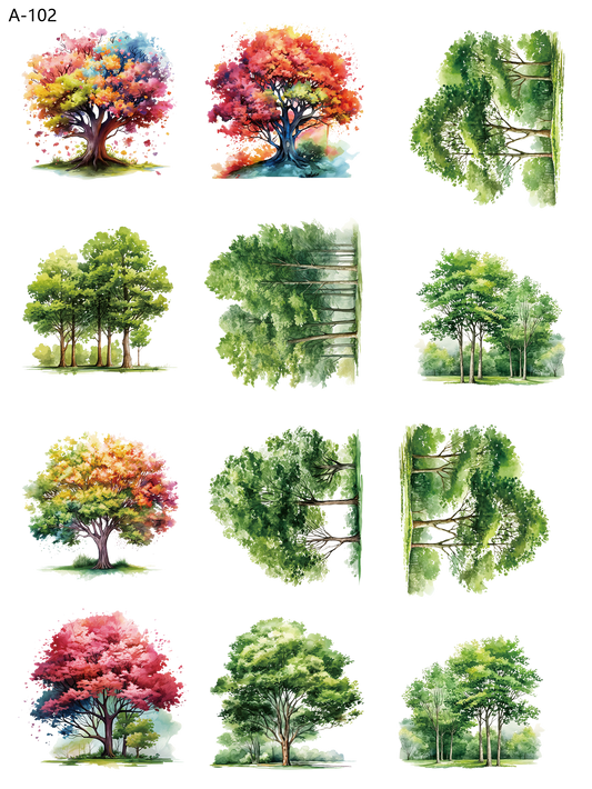 A102 embossed sticker A102 pre-cut embossed sticker (5.91*7.87 inch)