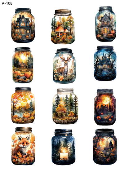 A108 embossed sticker A108 pre-cut embossed sticker (5.91*7.87 inch)