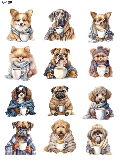 A109 embossed sticker A109 pre-cut embossed sticker (5.91*7.87 inch)