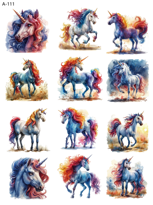 A111 embossed sticker A111 pre-cut embossed sticker (5.91*7.87 inch)