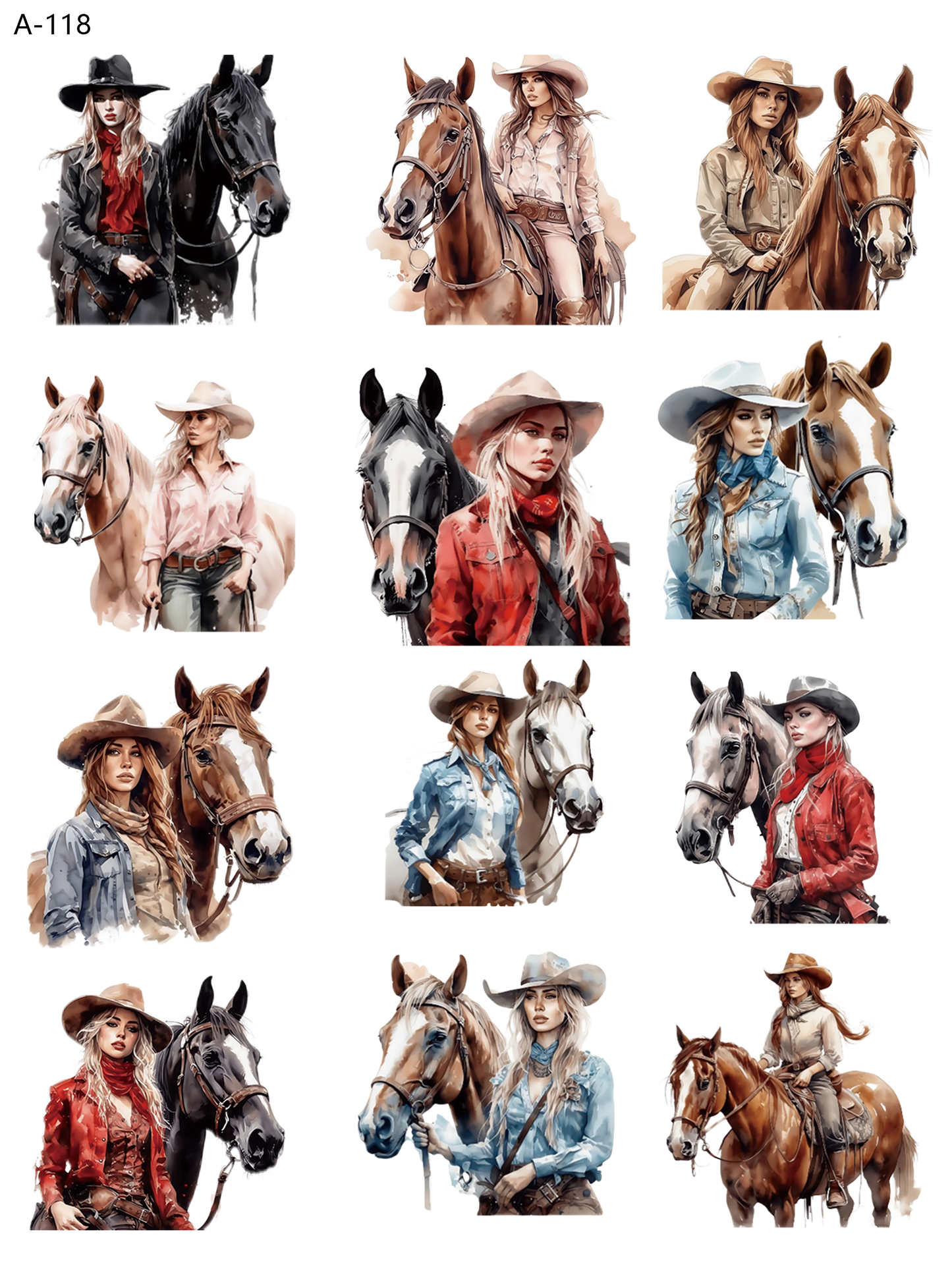 A118 embossed sticker A118 pre-cut embossed sticker (5.91*7.87 inch)