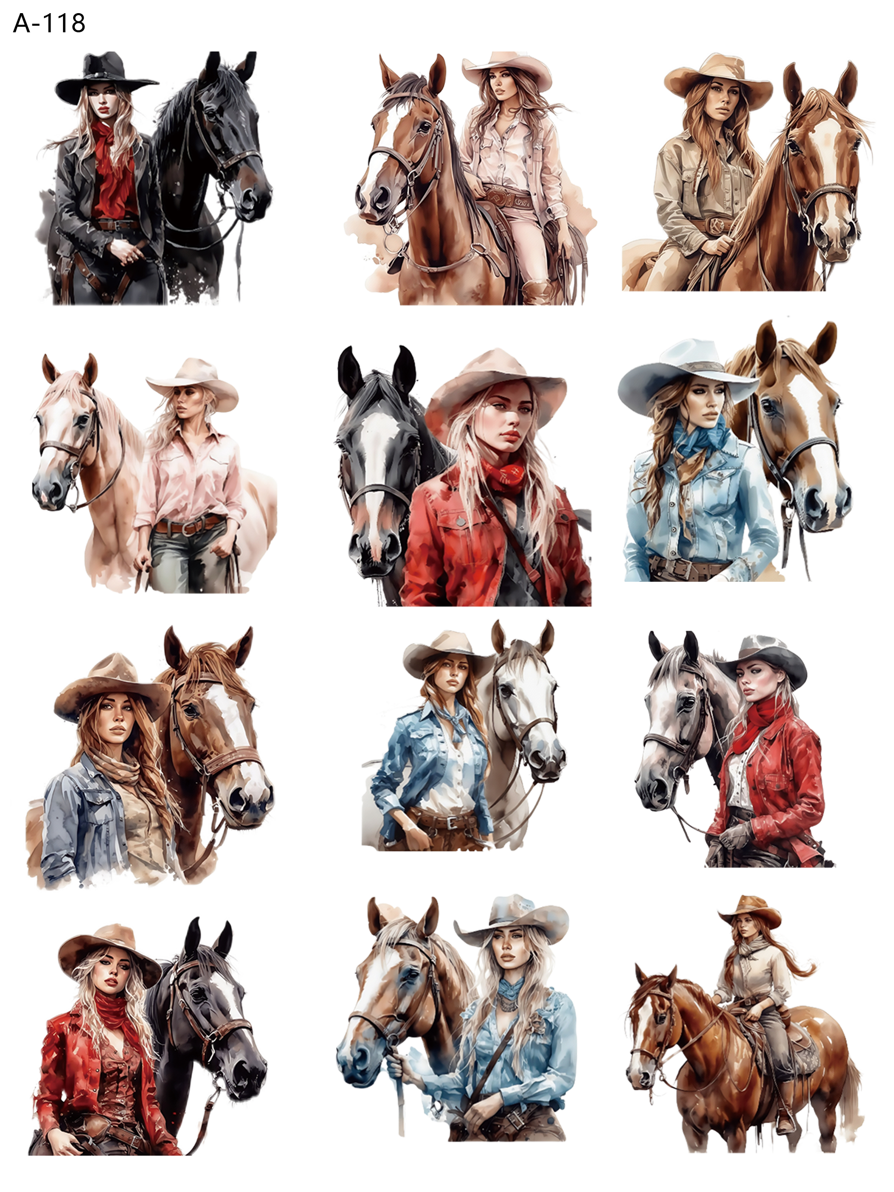 A118 embossed sticker A118 pre-cut embossed sticker (5.91*7.87 inch)