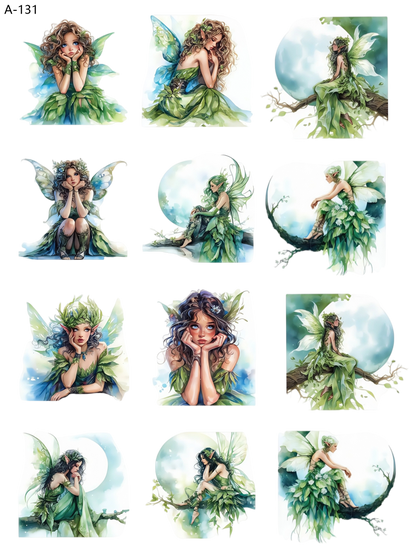 A131 embossed sticker A131 pre-cut embossed sticker (5.91*7.87 inch)