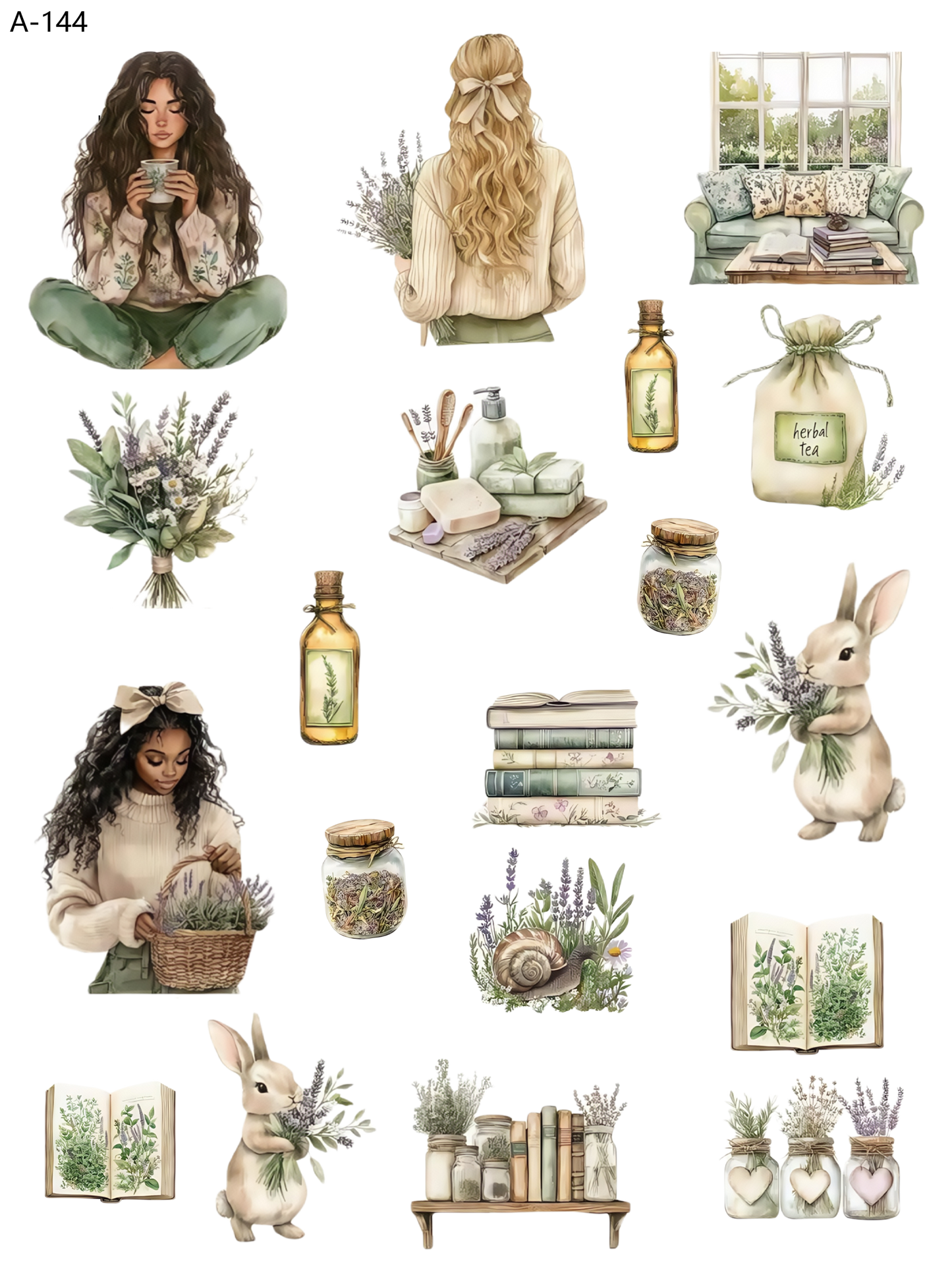 A144 embossed sticker A144 pre-cut embossed sticker (5.91*7.87 inch)