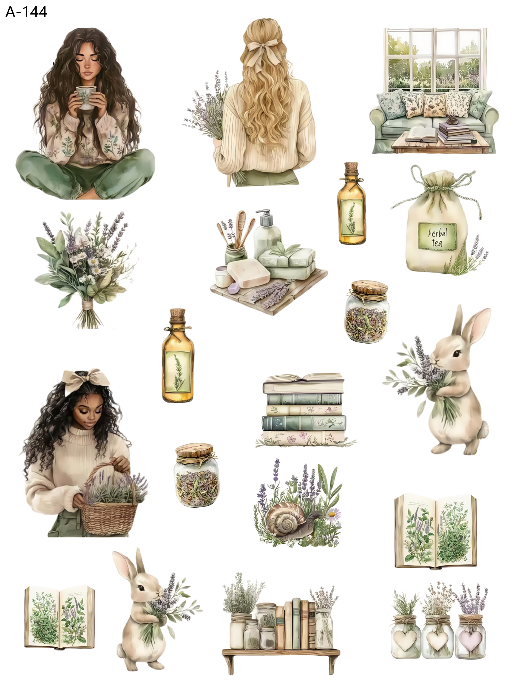 A144 embossed sticker A144 pre-cut embossed sticker (5.91*7.87 inch)