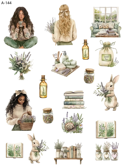 A144 embossed sticker A144 pre-cut embossed sticker (5.91*7.87 inch)