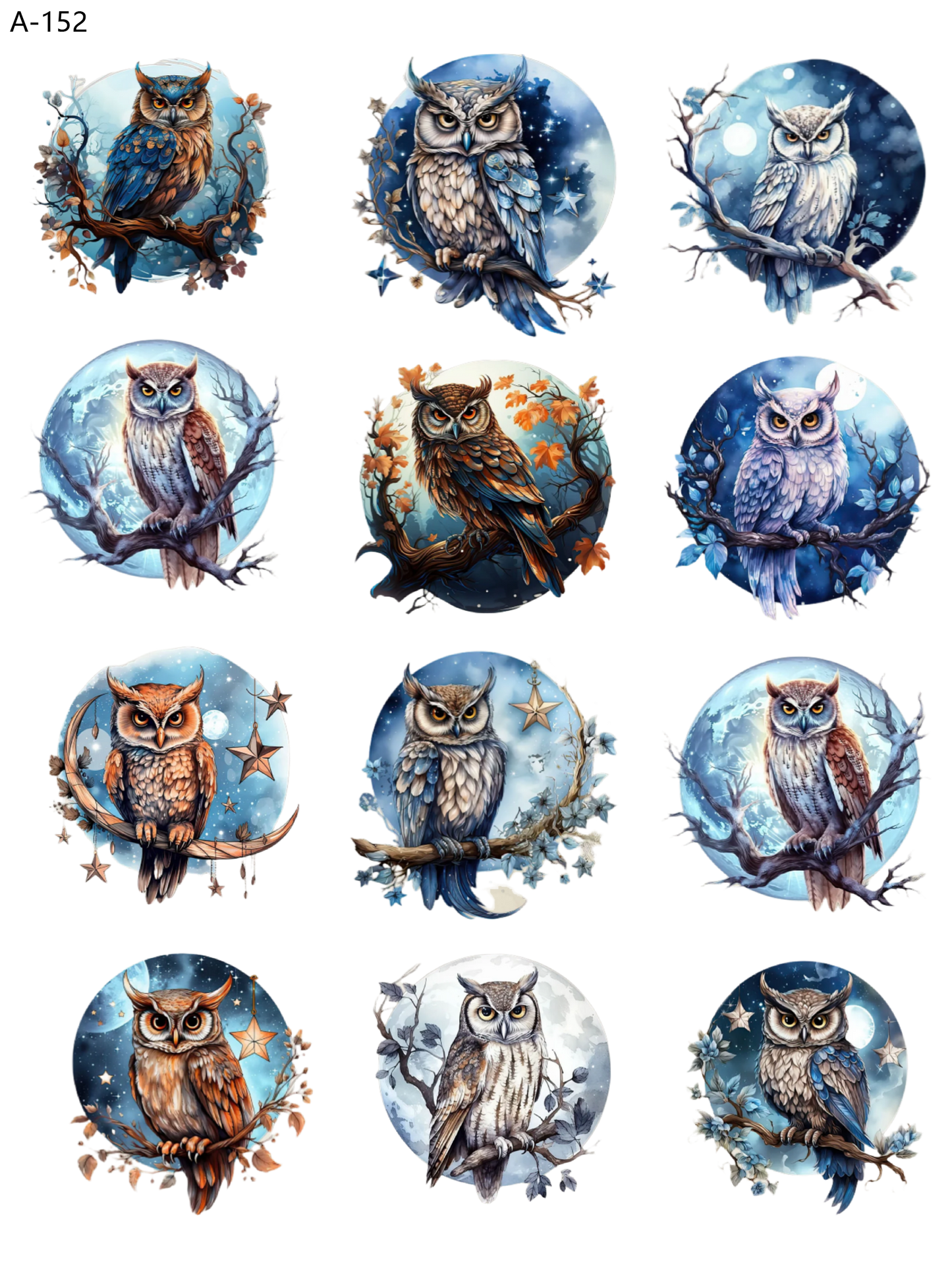 A152 embossed sticker A152 pre-cut embossed sticker (5.91*7.87 inch)