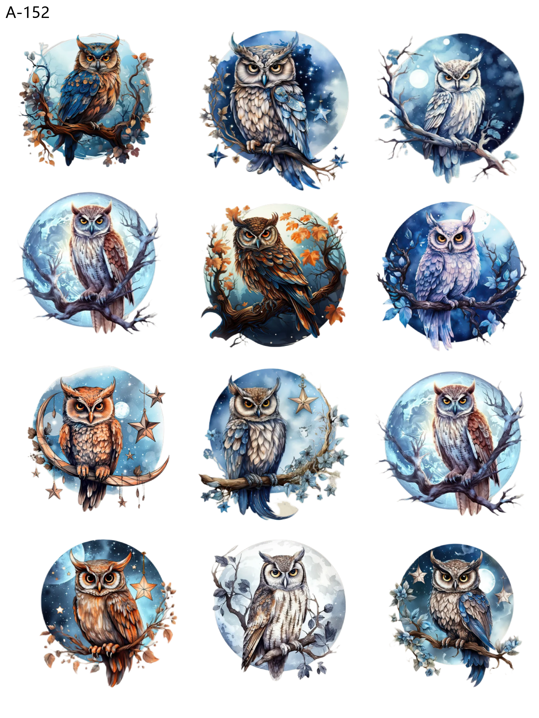 A152 embossed sticker A152 pre-cut embossed sticker (5.91*7.87 inch)