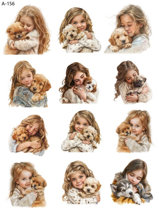 A156 embossed sticker A156 pre-cut embossed sticker (5.91*7.87 inch)