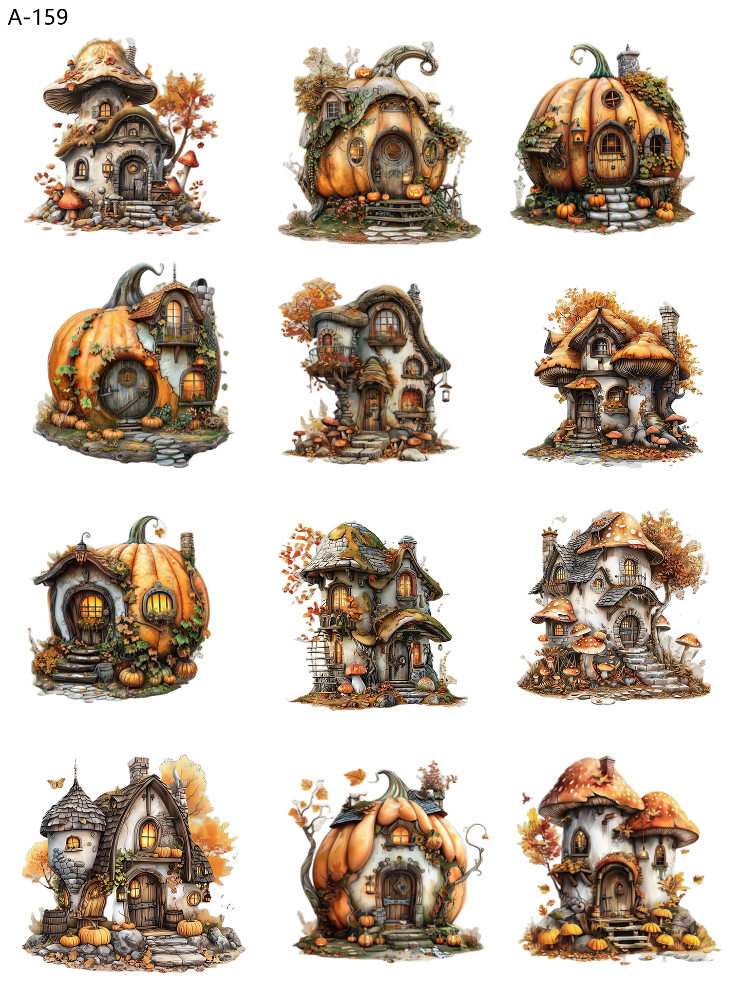 A159 embossed sticker A159 pre-cut embossed sticker (5.91*7.87 inch)