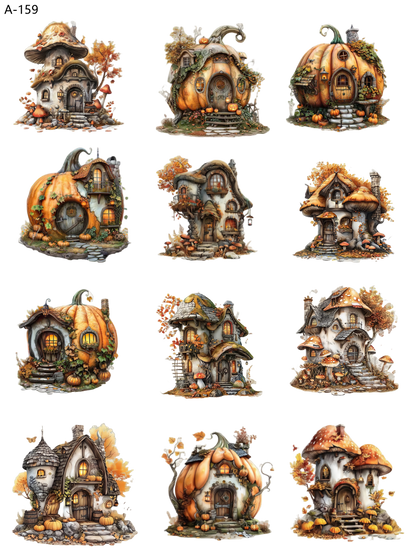 A159 embossed sticker A159 pre-cut embossed sticker (5.91*7.87 inch)