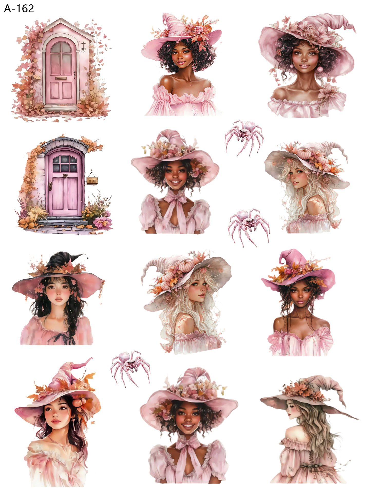 A162 embossed sticker A162 pre-cut embossed sticker (5.91*7.87 inch)