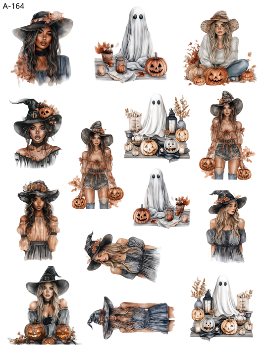 A164 embossed sticker A164 pre-cut embossed sticker (5.91*7.87 inch)