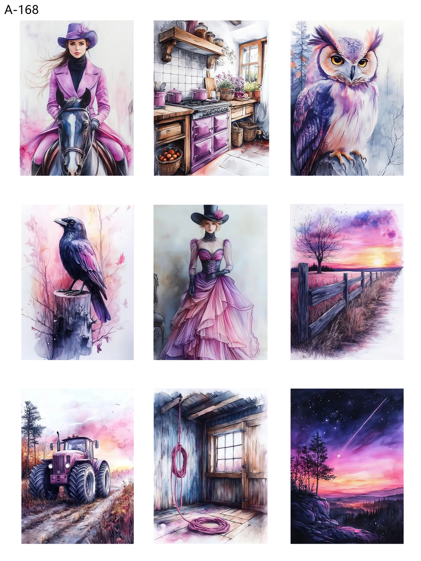 A168 embossed sticker A168 pre-cut embossed sticker (5.91*7.87 inch)