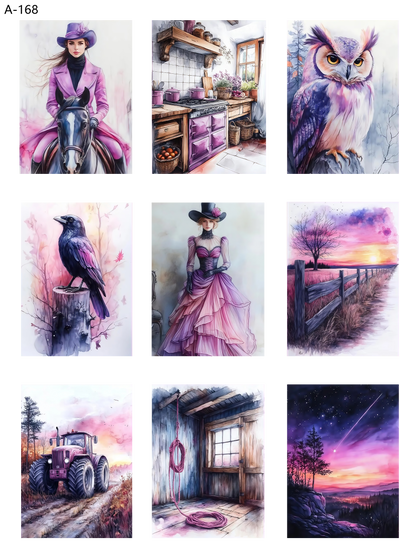 A168 embossed sticker A168 pre-cut embossed sticker (5.91*7.87 inch)