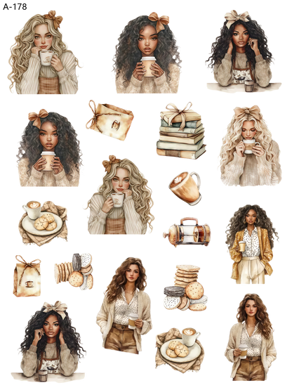 A178 embossed sticker A178 pre-cut embossed sticker (5.91*7.87 inch)