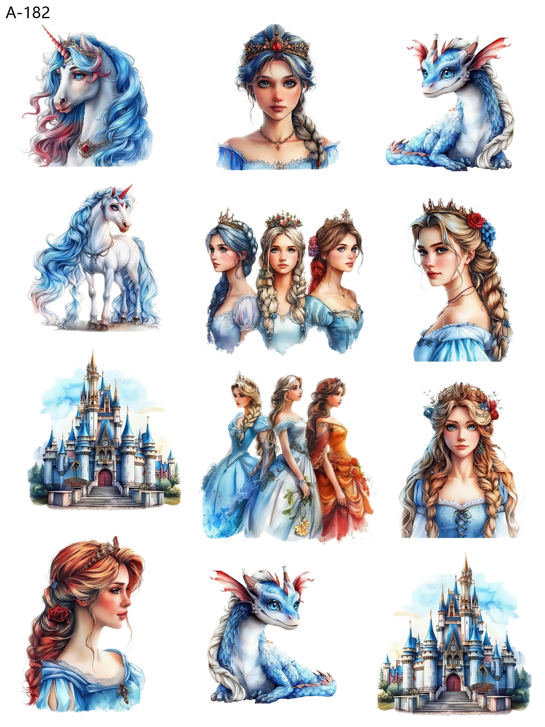 A182 embossed sticker A182 pre-cut embossed sticker (5.91*7.87 inch)