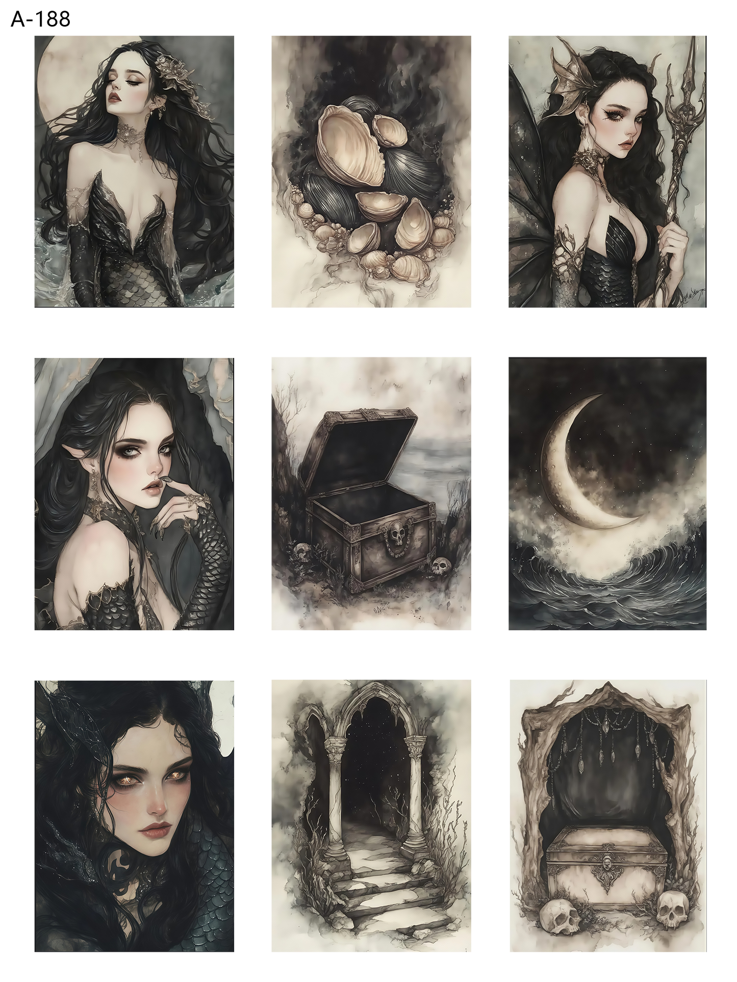 A188 embossed sticker A188 pre-cut embossed sticker (5.91*7.87 inch)