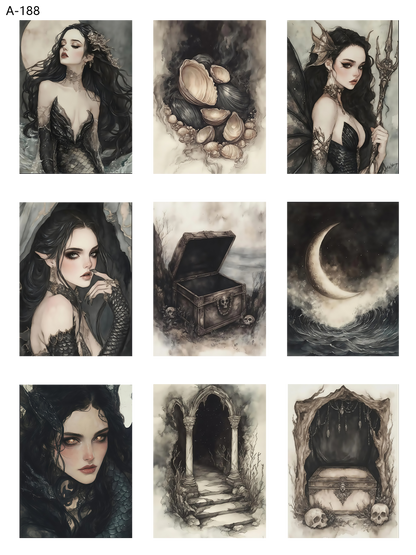 A188 embossed sticker A188 pre-cut embossed sticker (5.91*7.87 inch)