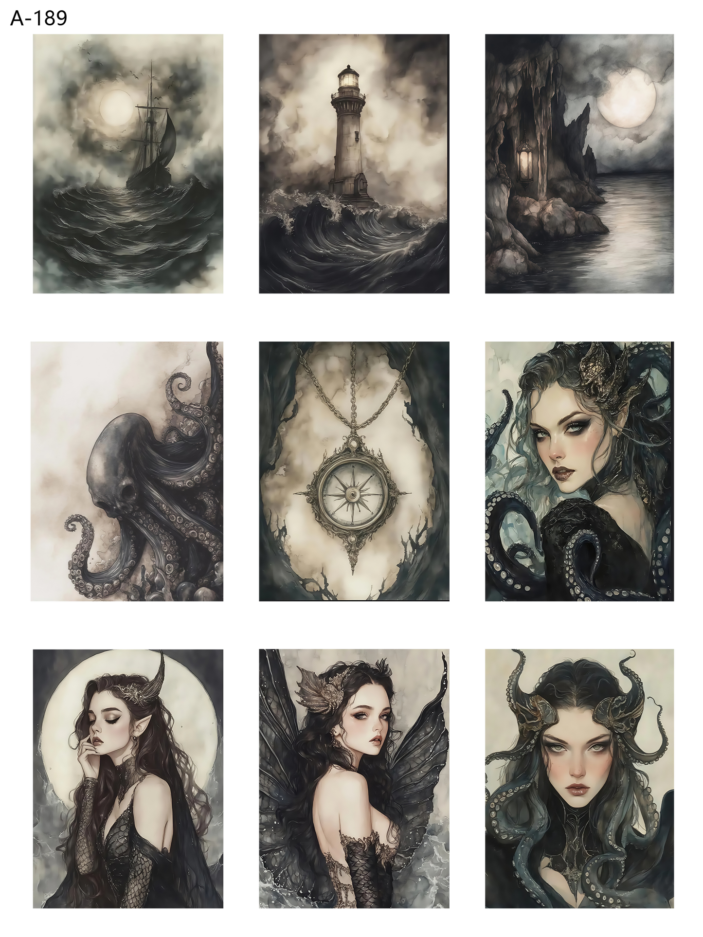 A189 embossed sticker A189 pre-cut embossed sticker (5.91*7.87 inch)