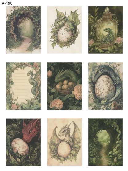 A190 embossed sticker A190 pre-cut embossed sticker (5.91*7.87 inch)