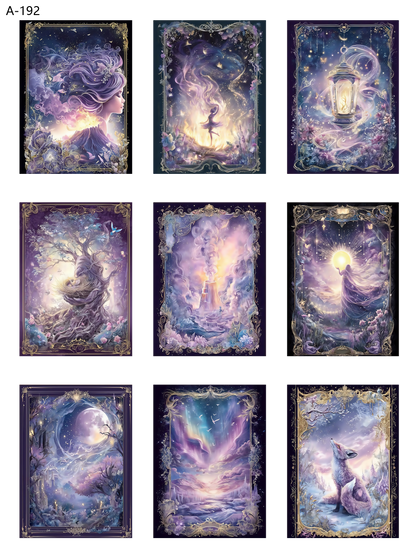 A192 embossed sticker A192 pre-cut embossed sticker (5.91*7.87 inch)