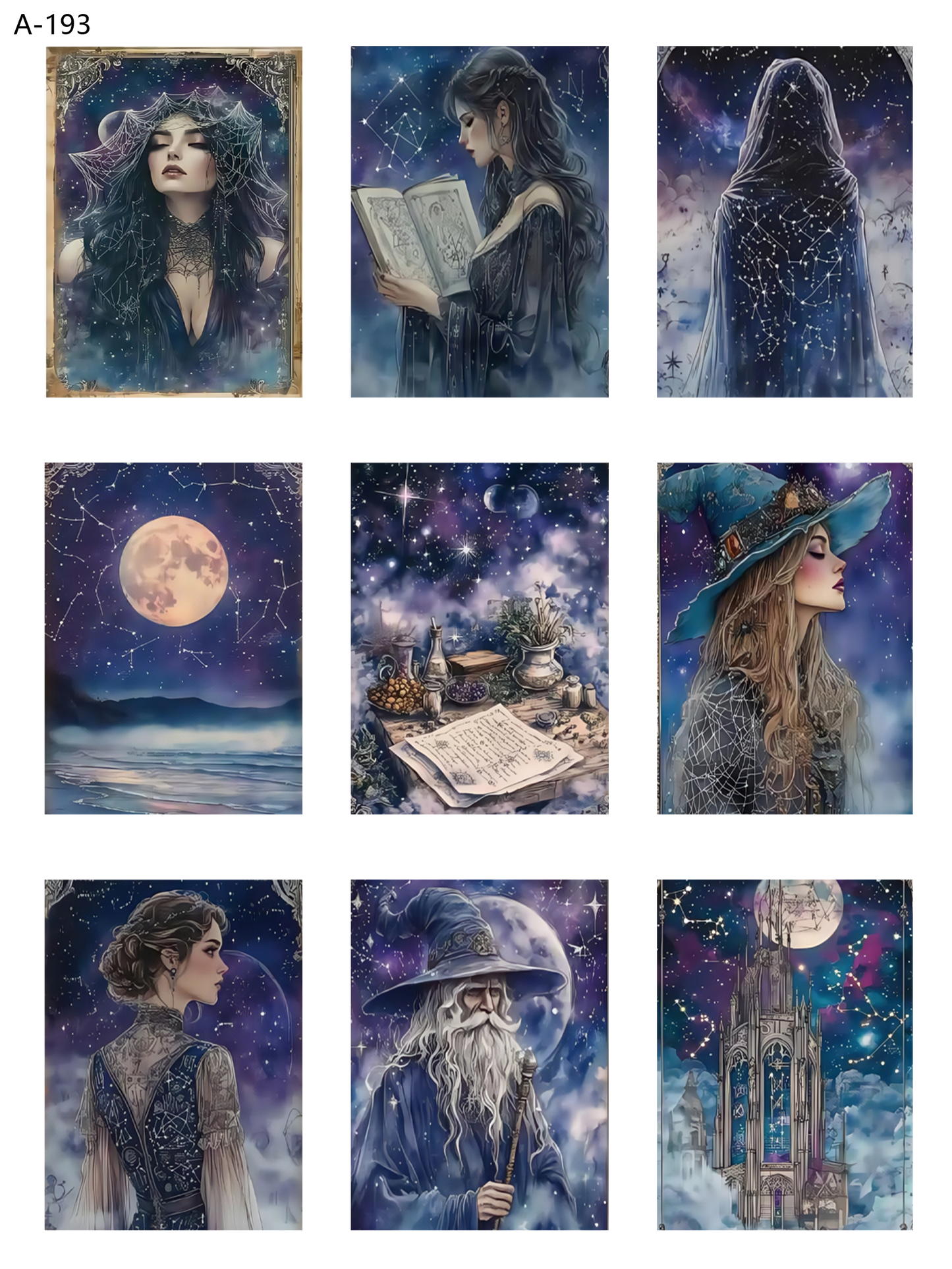 A193 embossed sticker A193 pre-cut embossed sticker (5.91*7.87 inch)