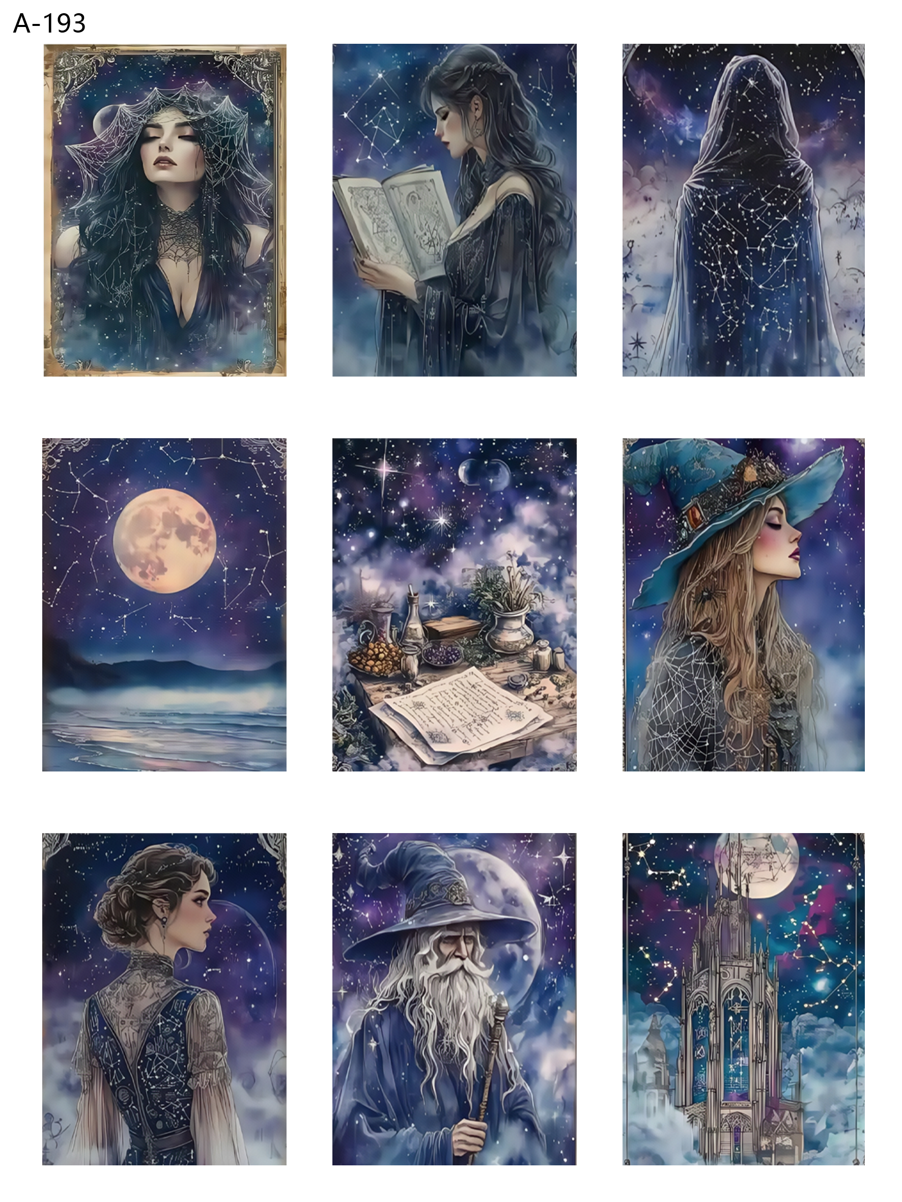 A193 embossed sticker A193 pre-cut embossed sticker (5.91*7.87 inch)