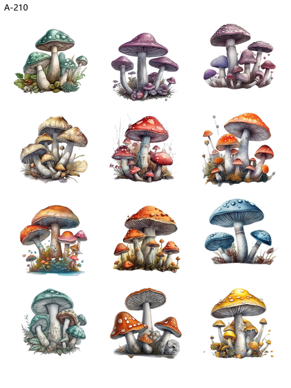 A210 embossed sticker A210 pre-cut embossed sticker (5.91*7.87 inch)