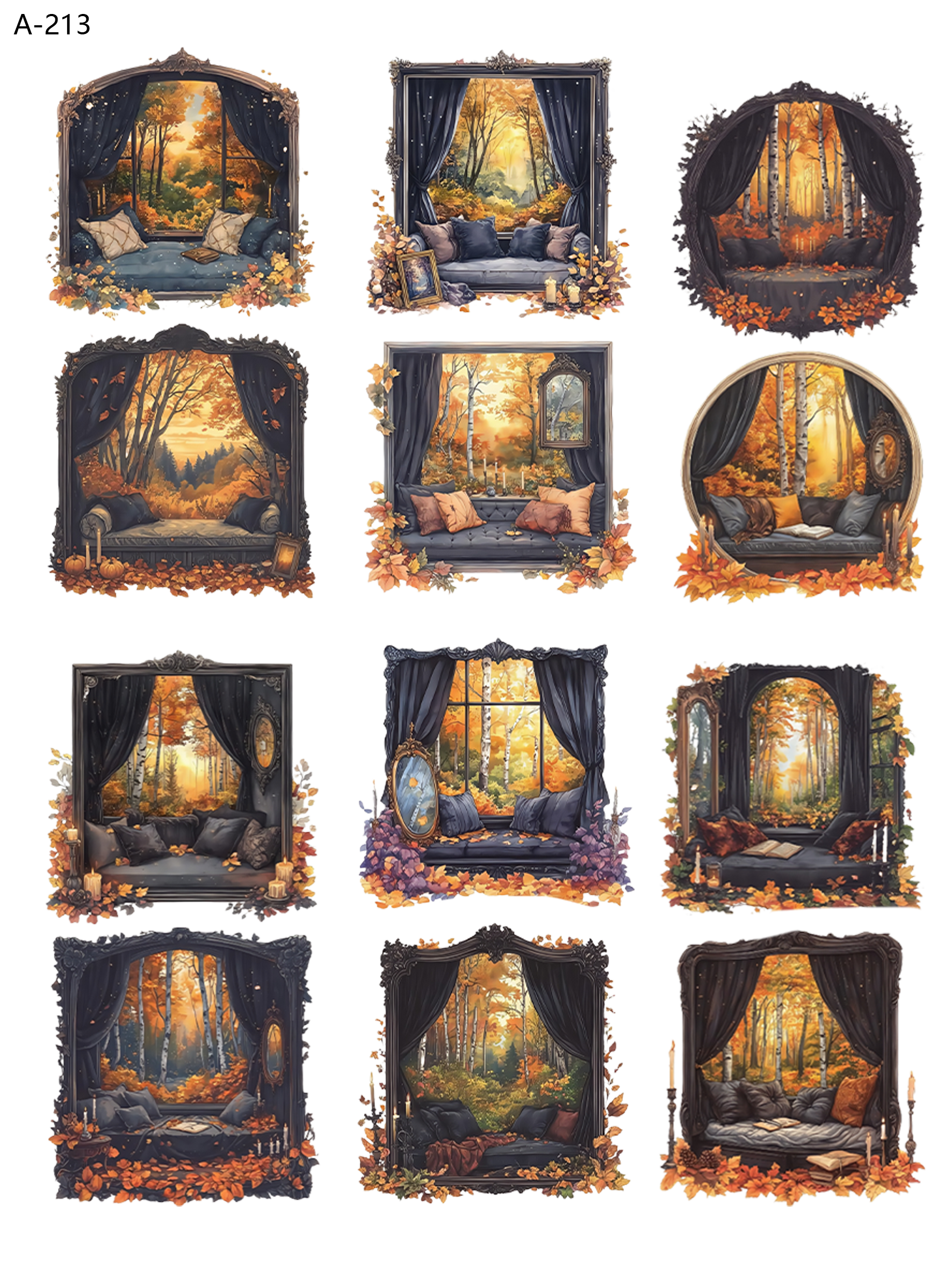 A213 embossed sticker A213 pre-cut embossed sticker (5.91*7.87 inch)